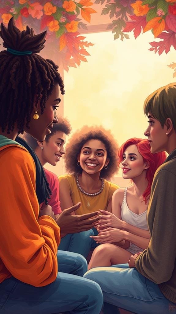 connections between individuals interactions
