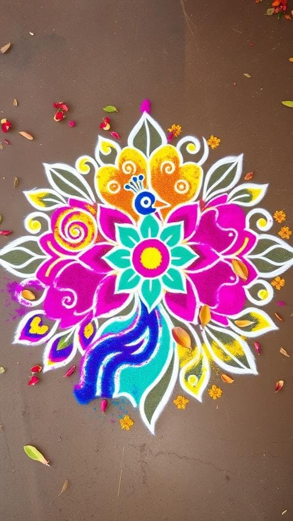 nature themed colorful designs