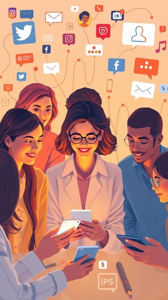 virtual connections and interactions